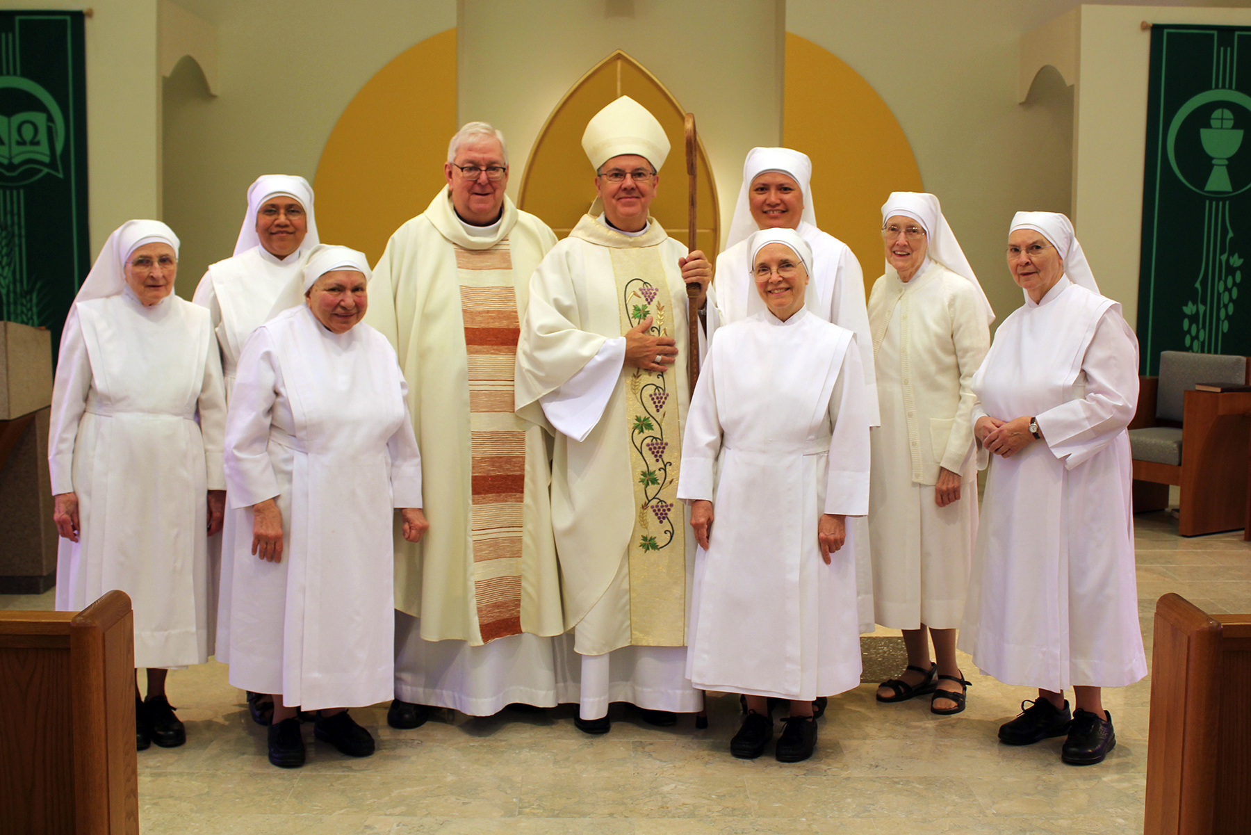 Diocese of Scranton Bishop Joseph C. Bambera celebrates the Feast of St. Jeanne Jugan ...
